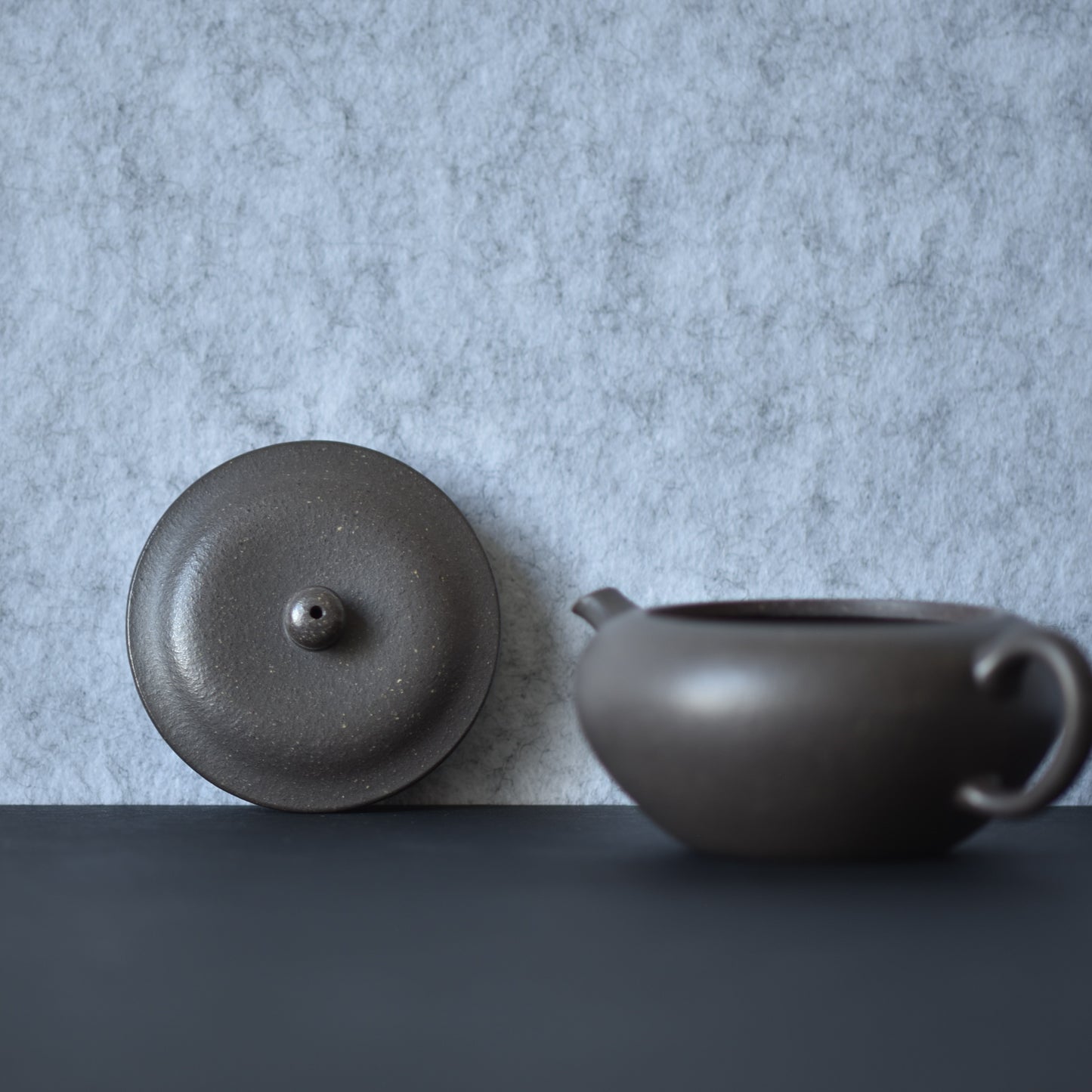 Bian Yuan (扁圆) Qian Xi Zini Yixing Teapot