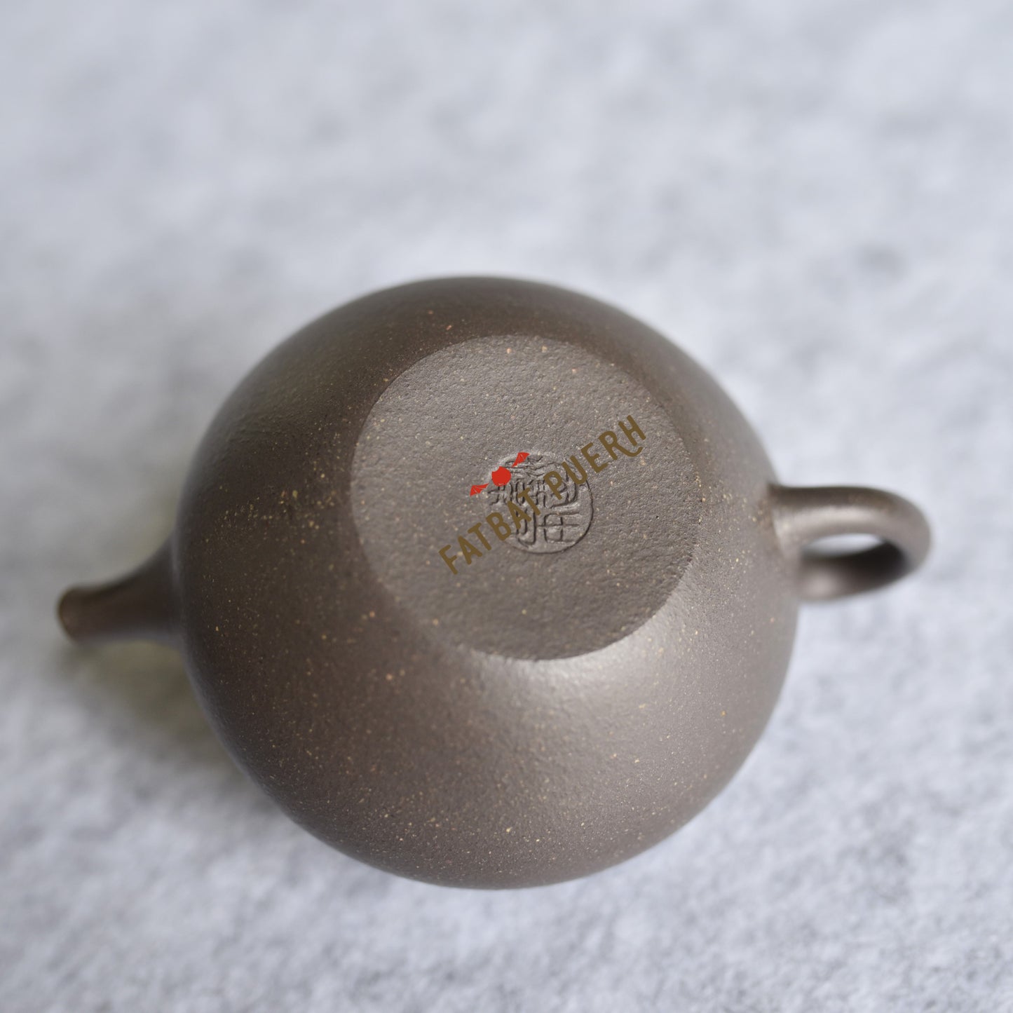 Bian Yuan (扁圆) Qian Xi Zini Yixing Teapot