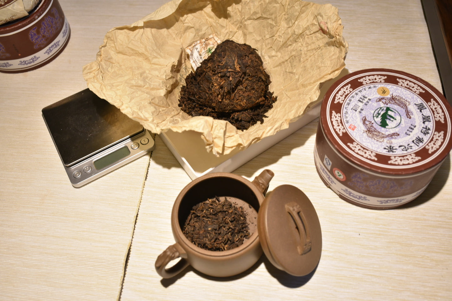 Nan Jian Tulin - 2014 “T813 Blend (Phoenix)” Ripe Puerh Tuo