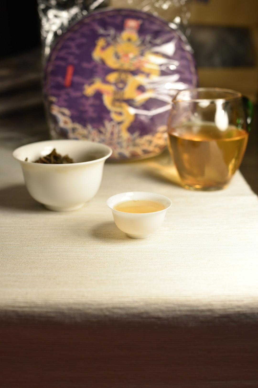 Dayi 2022 "Long Zhu" (Dragon Pillar) Raw Puerh