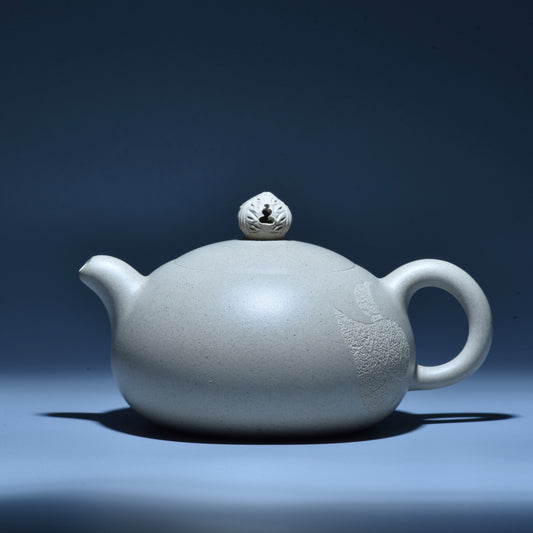 Large Bodhi Leaf (菩提) Ben Shan Lv Ni Yixing Teapot