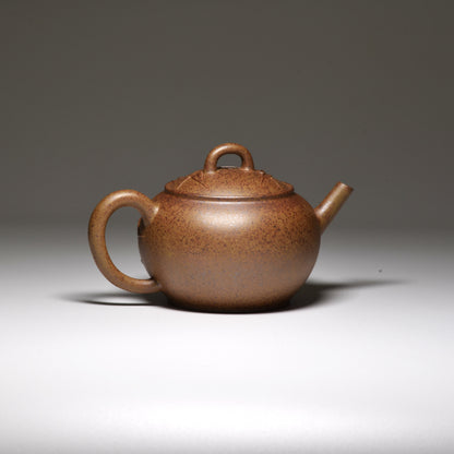 Miao Zhu (妙竹) Wood Fired GOLDEN DUANNI Yixing Teapot #5025