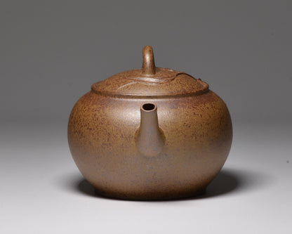 Miao Zhu (妙竹) Wood Fired GOLDEN DUANNI Yixing Teapot #5025