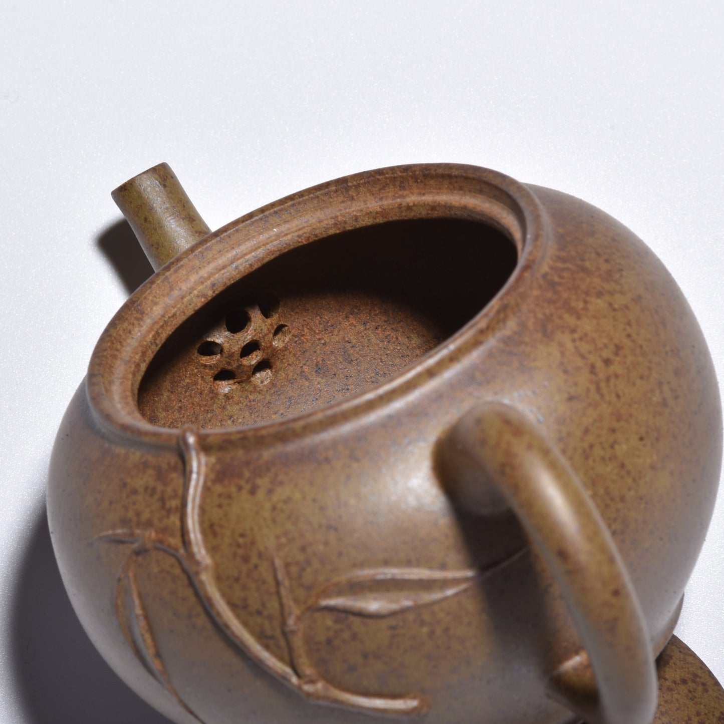 Miao Zhu (妙竹) Wood Fired GOLDEN DUANNI Yixing Teapot #5025