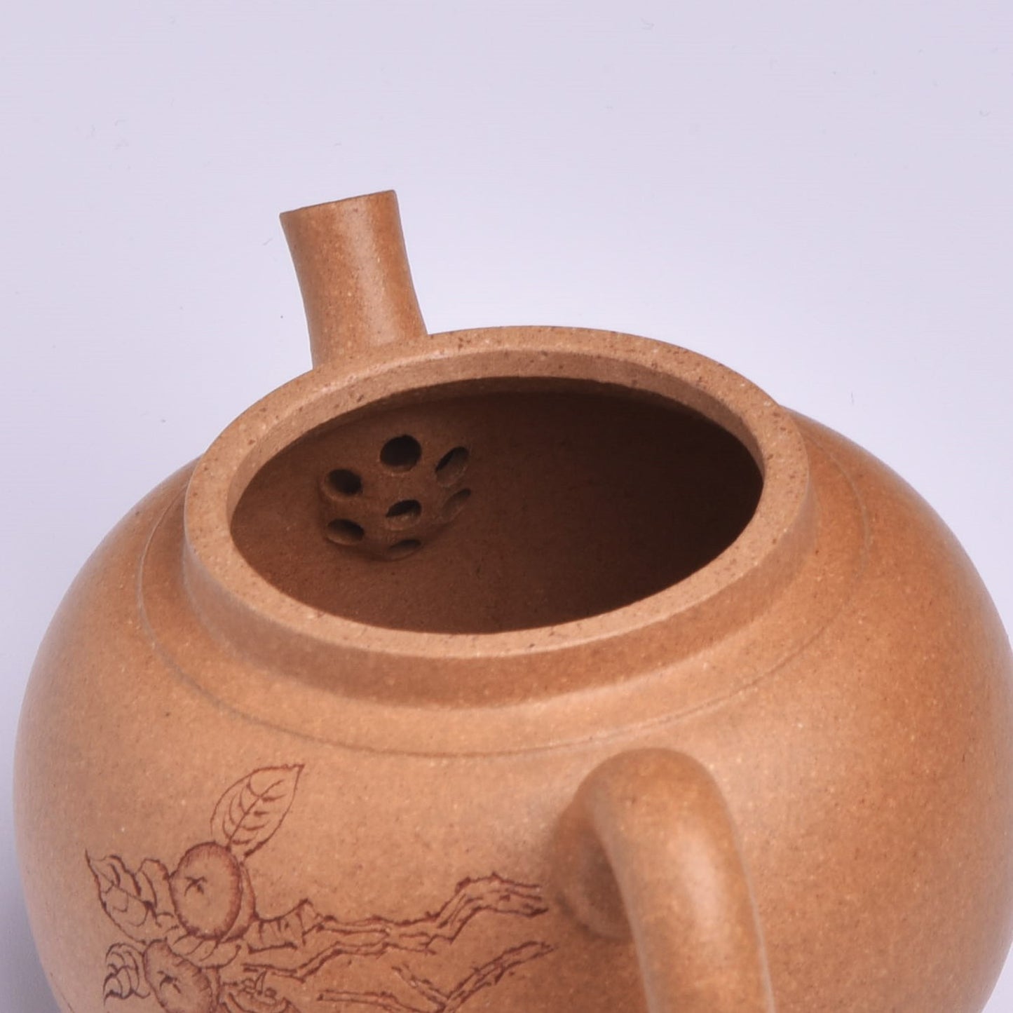 Gong Deng (宫灯) Golden Duanni Yixing Teapot #5026