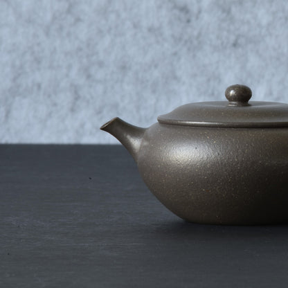 Bian Yuan (扁圆) Qian Xi Zini Yixing Teapot