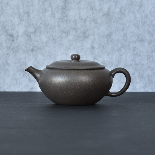 Bian Yuan (扁圆) Qian Xi Zini Yixing Teapot