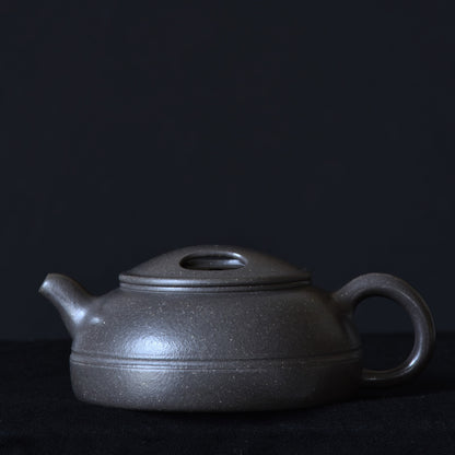 Niu Gai Xian Yuan (牛盖线圆) Qian Xi Zini Yixing Teapot