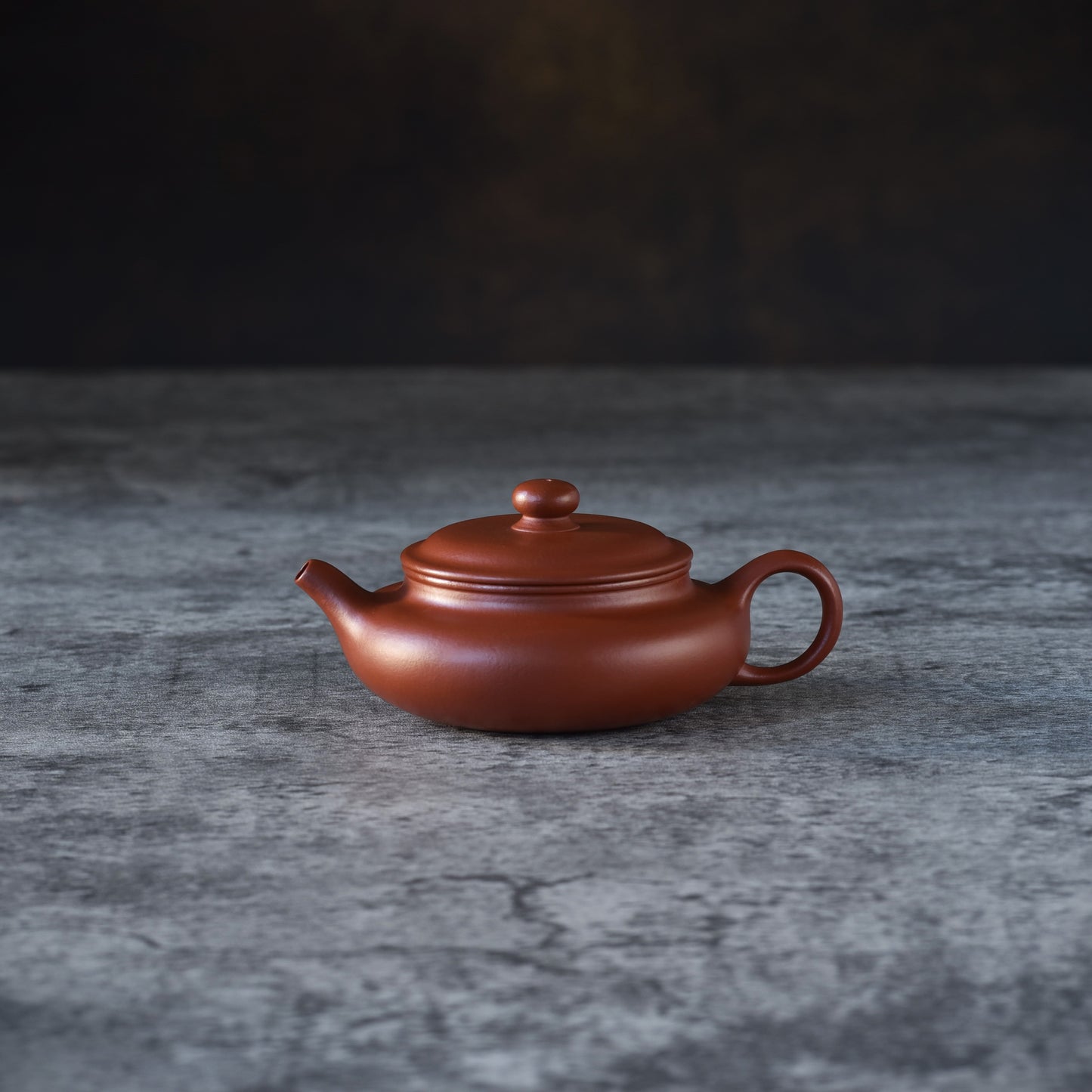 Bian Fu (扁腹) Zhuni Yixing Teapot