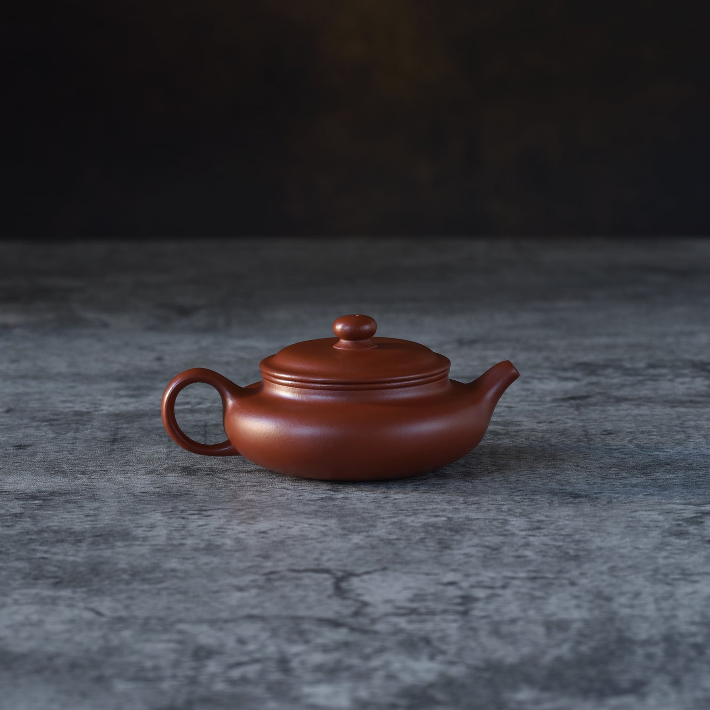 Bian Fu (扁腹) Zhuni Yixing Teapot