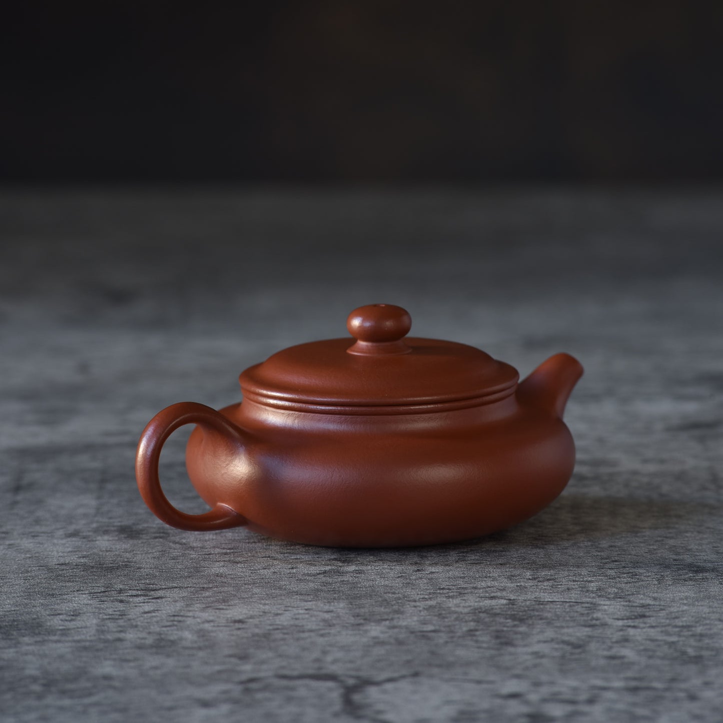 Bian Fu (扁腹) Zhuni Yixing Teapot