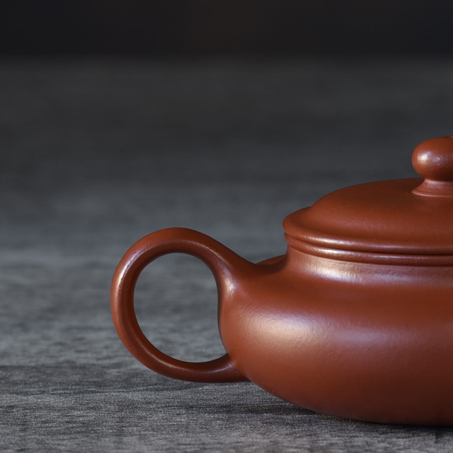 Bian Fu (扁腹) Zhuni Yixing Teapot