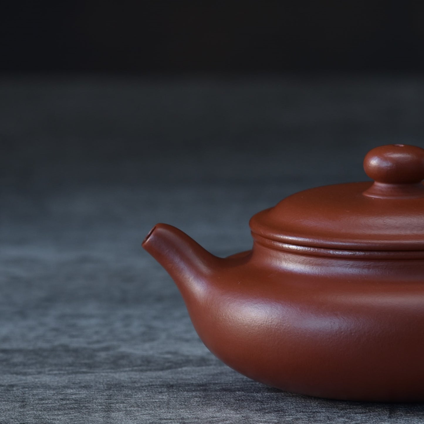 Bian Fu (扁腹) Zhuni Yixing Teapot