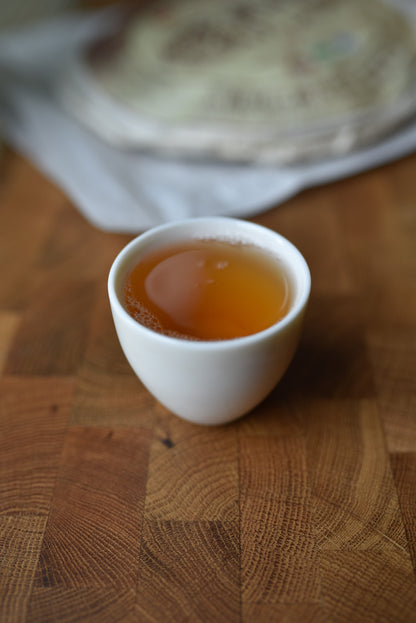 Mengku Rongshi 2011 "Qiao Mu Wang" (Wild Arbor King) Raw Puerh