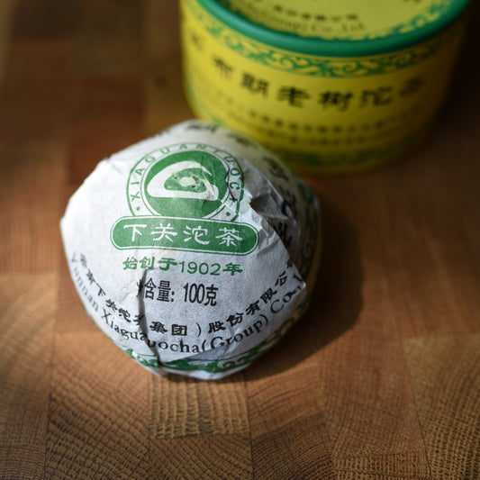 Xiaguan 2011 "Bulang Old Tree" (BanPen Lao Zhai) Tuo Raw Puerh