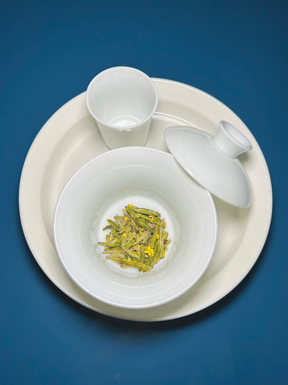 2023 Osmanthus Long Jing (Dragon Well) Green Tea